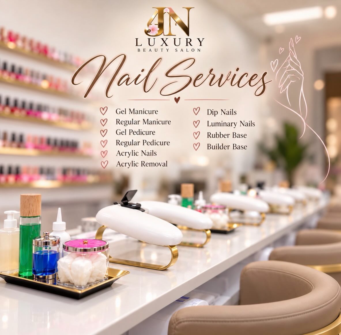 Salon showcase, all your beauty needs